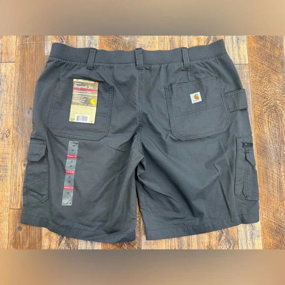Carhartt Women’s Original Fit Cargo Work Shorts with Utility Pockets, Size 18 - Picture 9 of 13